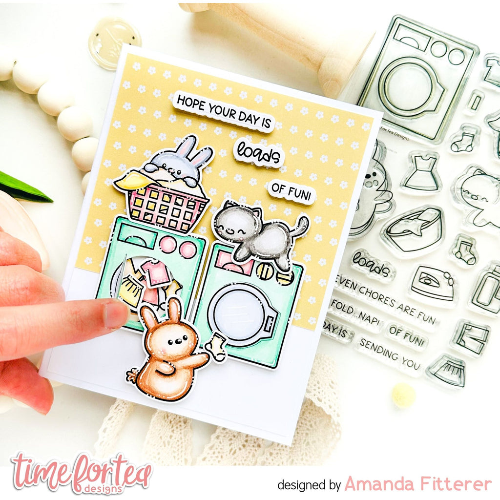 Time For Tea Designs Loads of Love Coordinating Dies loads of fun
