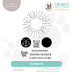 Simon Says Clear Stamps Sunburst 3435ssc Shine On