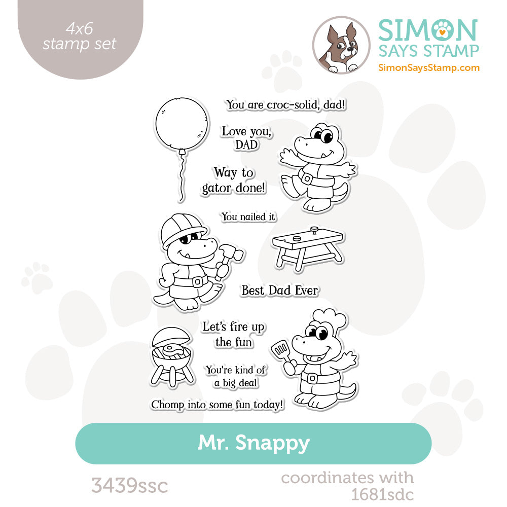 Simon Says Clear Stamps Mr. Snappy 3439ssc Always There