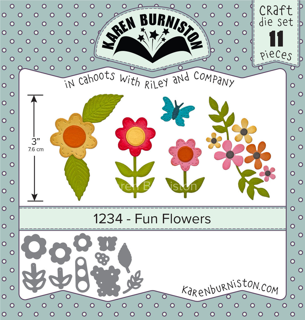 Karen Burniston Fun Flowers Dies 1234