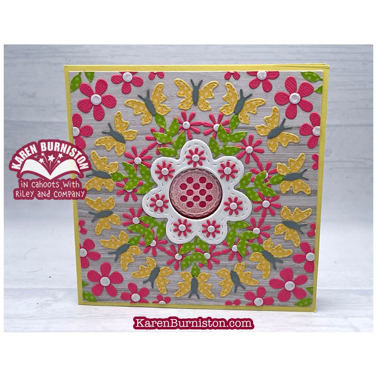Karen Burniston Fun Flowers Dies 1234 flowers