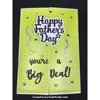 Karen Burniston Word Set 17 Congratulations Dies 1237 Father's day