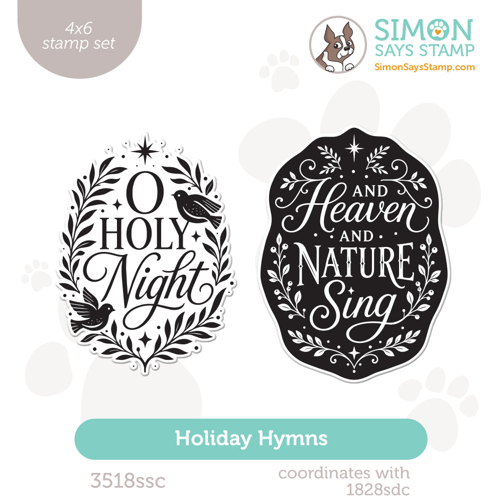 Simon Says Clear Stamps Holiday Hymns 3518ssc