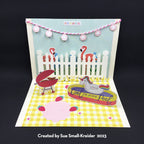 Karen Burniston Small Scenes Bam Box Pop Up Dies 1238 unicorn
