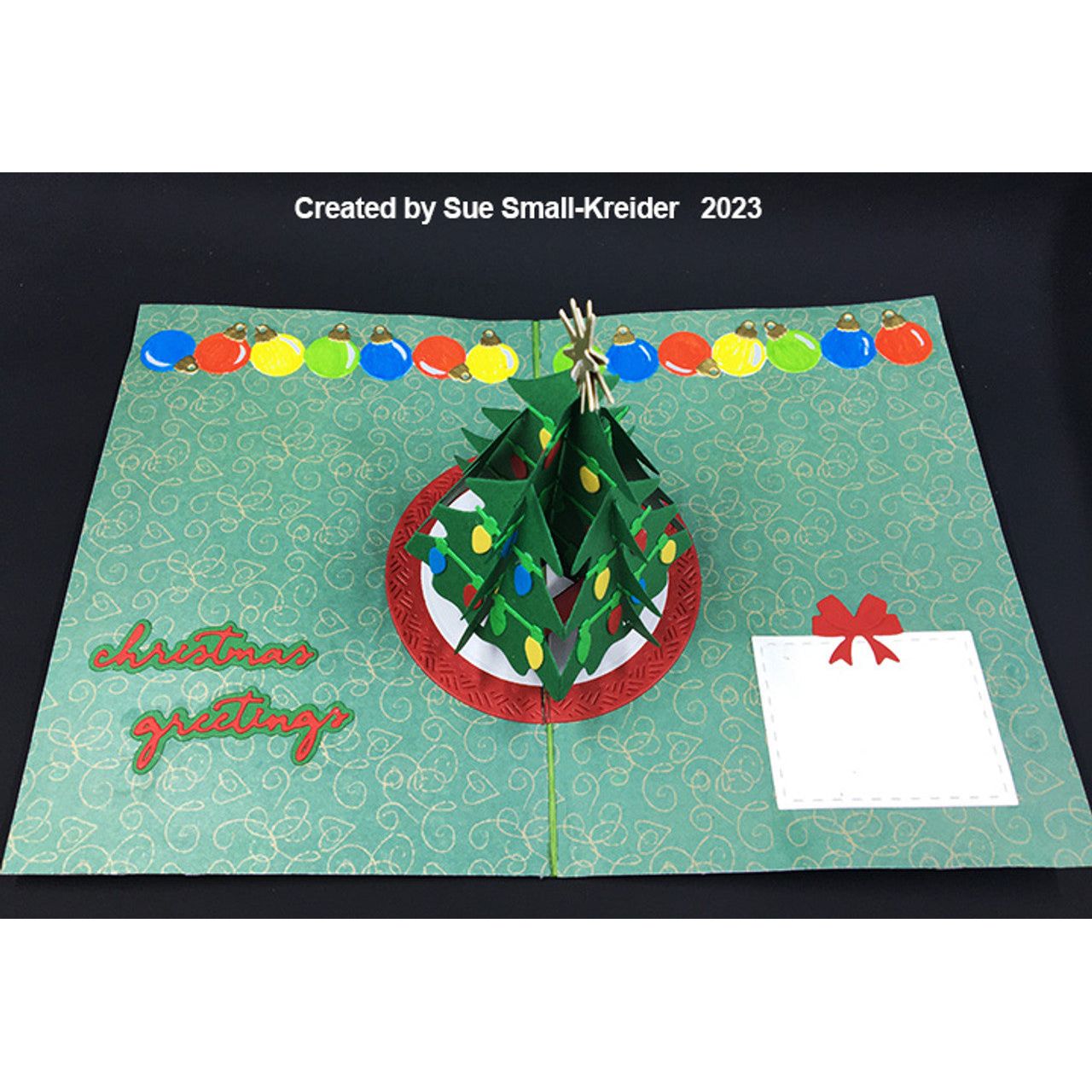 Karen Burniston Christmas Borders Dies 1245 merry christmas