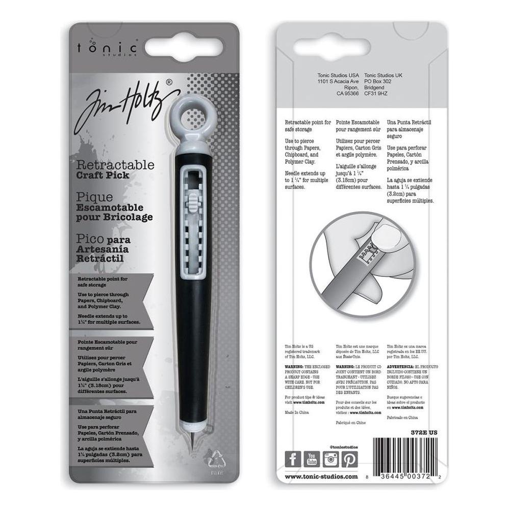 Tim Holtz Tonic Media Ruler And Craft Pick Bundle