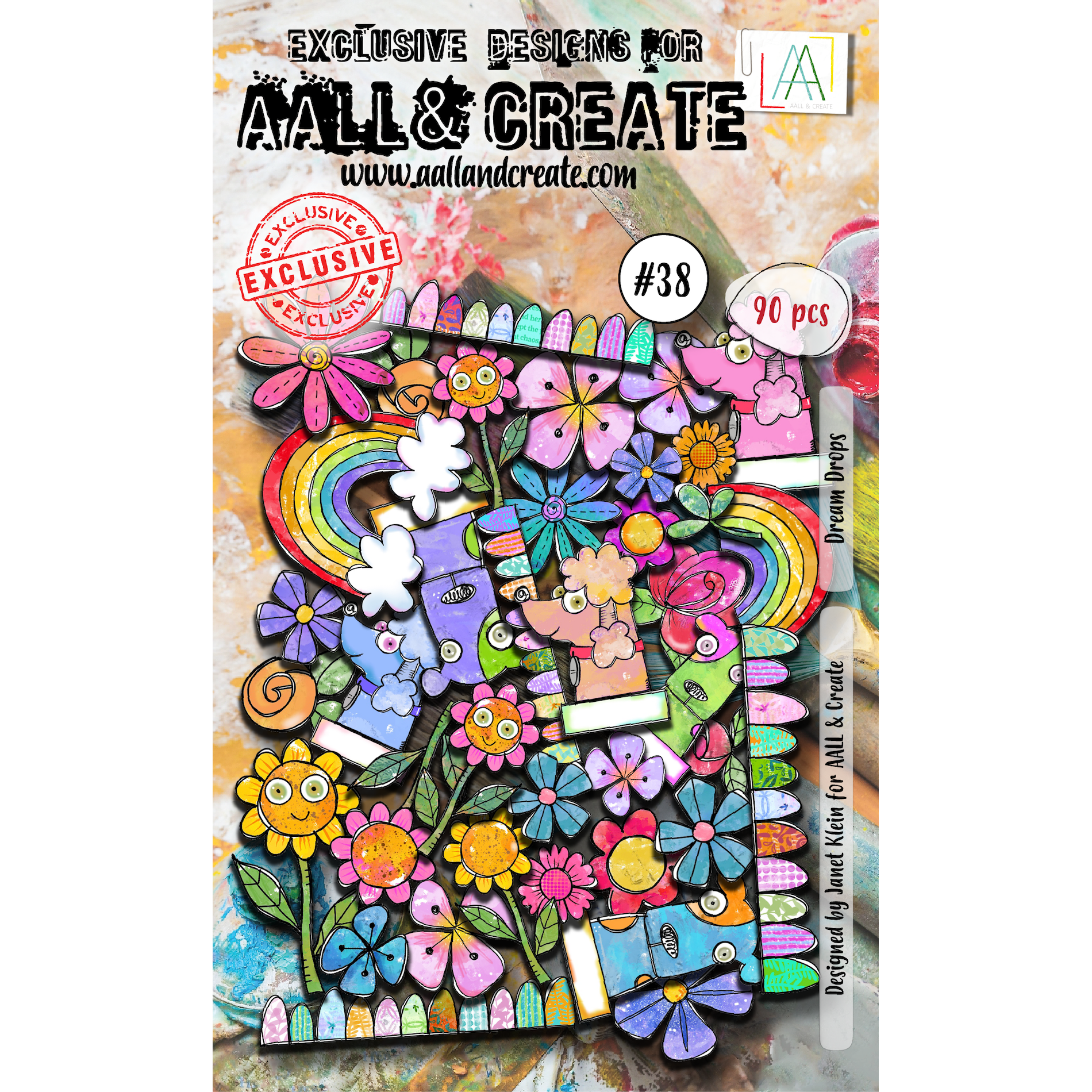 AALL & Create Dream Drops Ephemera Die-Cuts 38