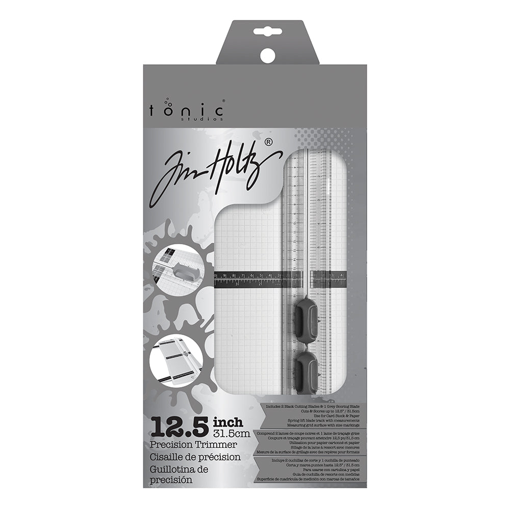 Tim Holtz Tonic Precision Trimmer And Spare Cutting Blades Bundle