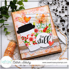 Sweet 'N Sassy Travel Cup Dies snsd-0245 be still