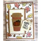 Sweet 'N Sassy Travel Cup Dies snsd-0245 coffee