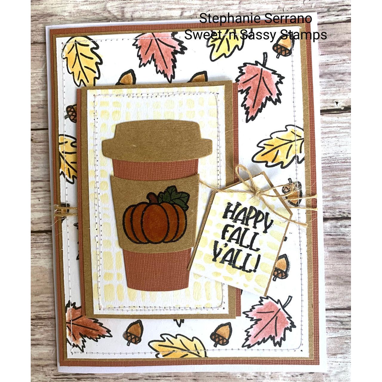 Sweet 'N Sassy Travel Cup Dies snsd-0245 coffee