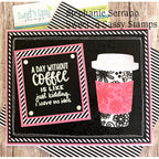 Sweet 'N Sassy Travel Cup Dies snsd-0245 coffee