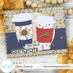 Sweet 'N Sassy Simple Sentiments Dies snsd-0249 congrats