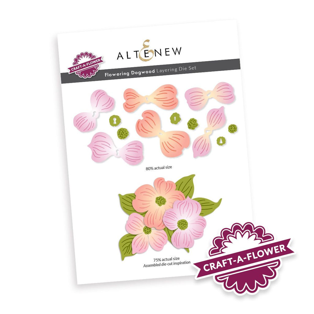 Altenew Craft-A-Flower Flowering Dogwood Layering Dies alt8455
