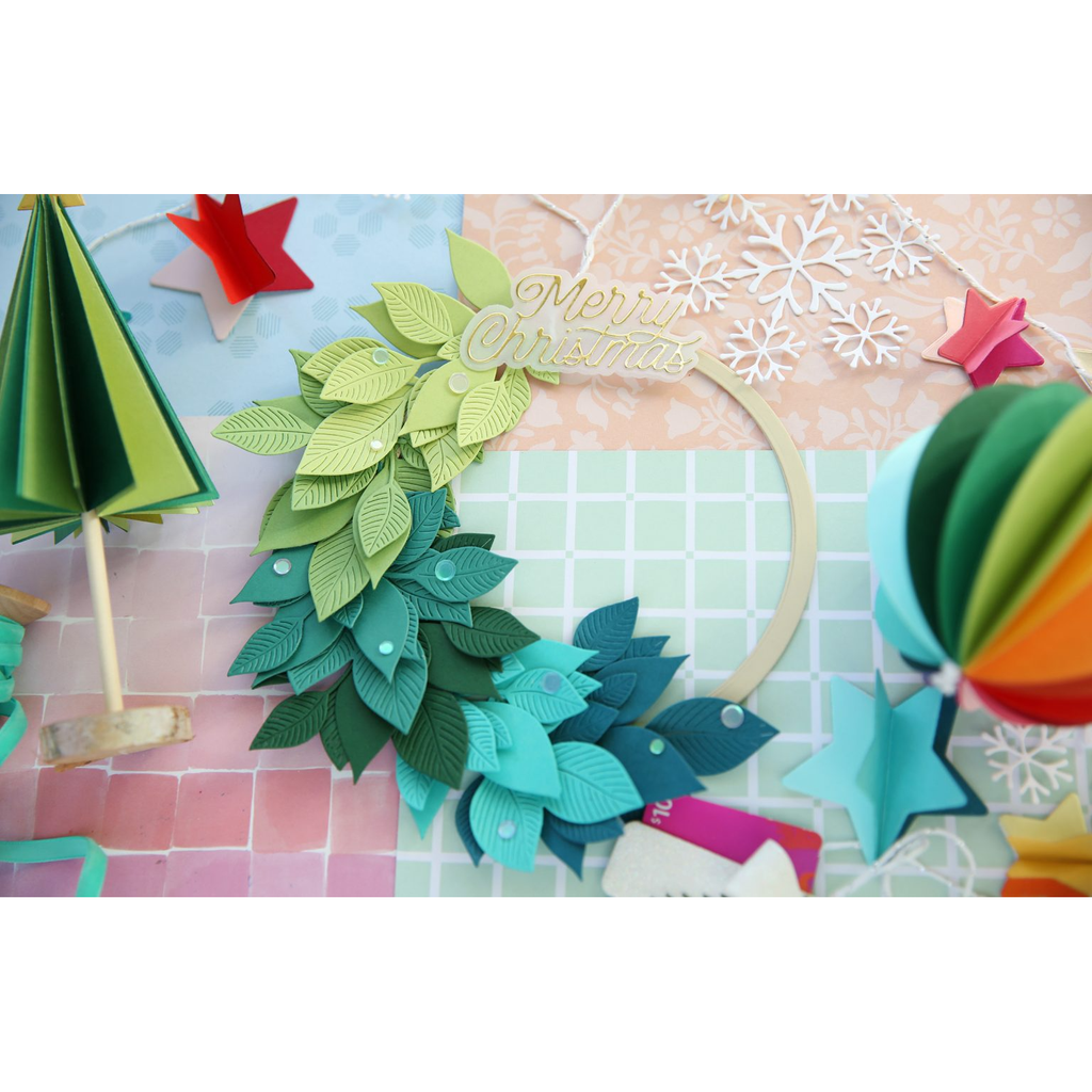 Simon Says Stamp Abundant Leaves Wafer Dies s851 Season Of Wonder Christmas Decor | color-code:ALT01