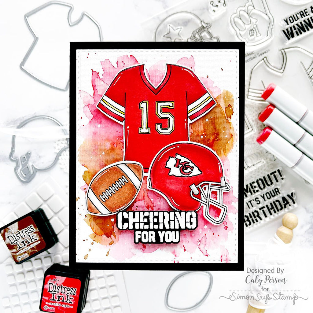 Simon Says Stamp Thin 3D Foam Squares Large st0161 Cheering for You | color-code:ALT01