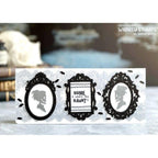 Whimsy Stamps Forever Cameo Frame Dies wsd214 halloween card