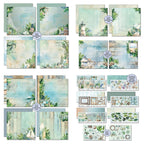 3Quarter Designs Beachside Life 12x12 Design Paper and Diecuts Set 3q-sc-beachsidelife sheets