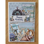 3Quarter Designs Coastal Boardwalk 6x4 Card Pack 3q-cc-coastalboardwalk happy birthday