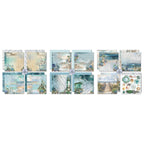 3Quarter Designs Coastal Boardwalk 6x6 Paper Pack 3q-pp6-coastalboardwalk sheets