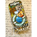 3Quarter Designs Coastal Boardwalk 8x8 Paper Pack 3q-pp8-coastalboardwalk shells | color-code:ALT01