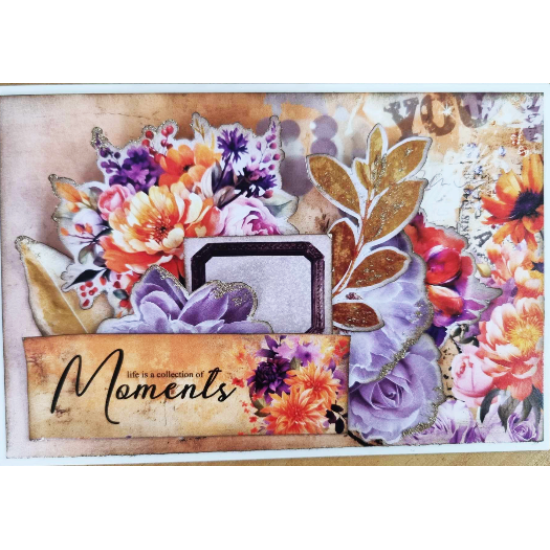 3Quarter Designs Dawns Glow Tuck N Play Cards 3q-tp-dawnsglow flowers
