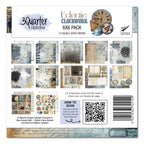 3Quarter Designs Eclectic Clocks 6x6 Paper Pack 3q-pp6-eclecticclocks