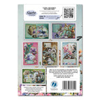 3Quarter Designs Floral Mechanica 6x4 Card Pack 3q-cc-floralmechanica back