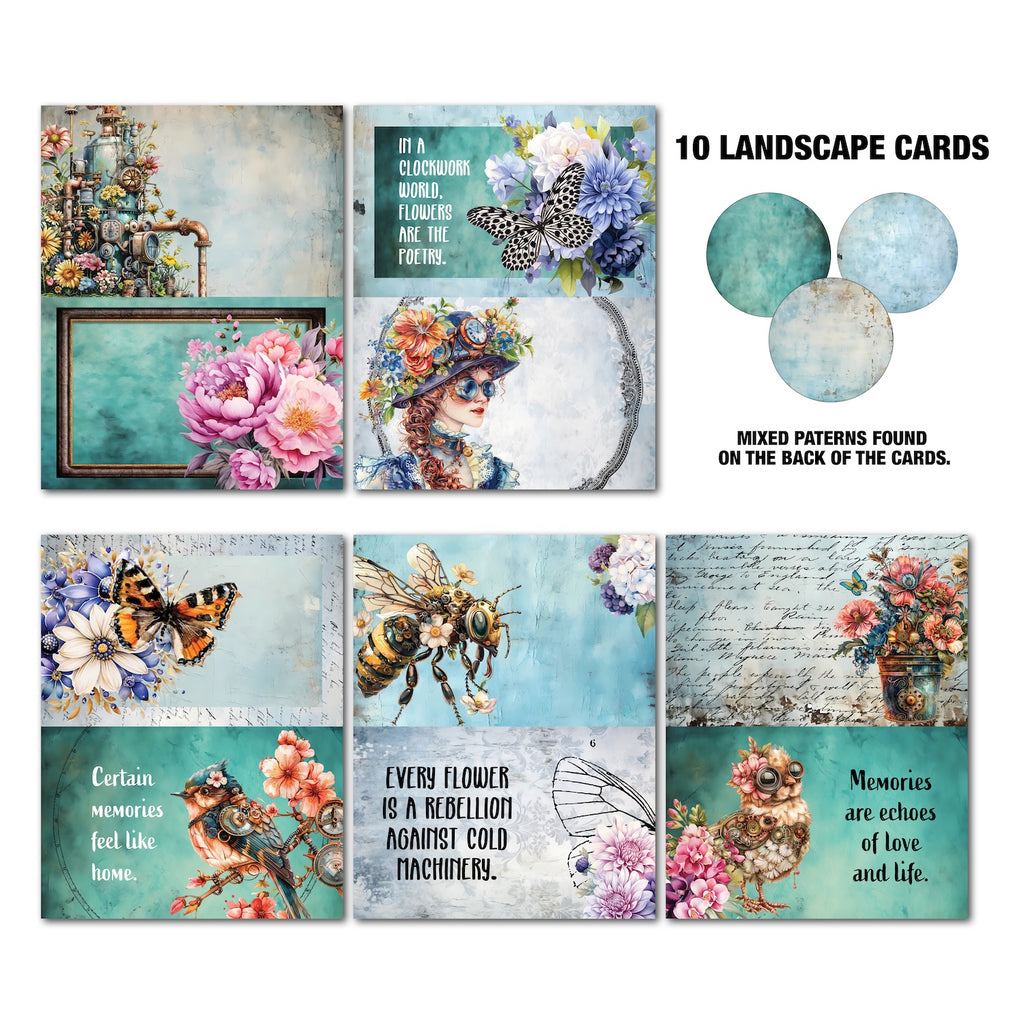 3Quarter Designs Floral Mechanica Gimme More Pack 3q-gm-floralmechanica bee