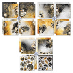 3Quarter Designs Golden Ebony 6x6 Paper Pack 3q-pp6-goldenebony sheets