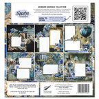 3Quarter Designs Grunged Baroque 12x12 Paper and Diecuts Set 3q-sc-grungedbaroque back cover