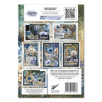 3Quarter Designs Grunged Baroque 6x4 Card Pack 3q-cc-grungedbaroque back cover