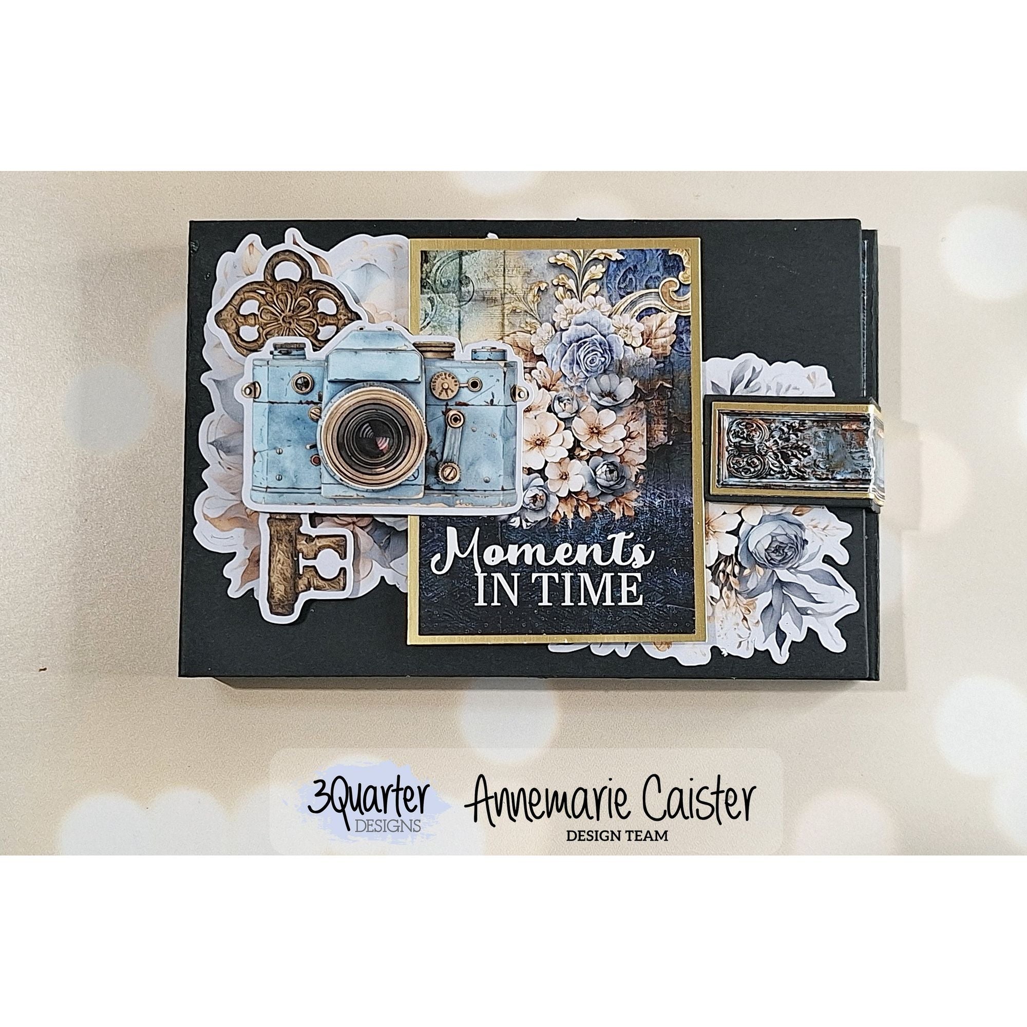 3Quarter Designs Grunged Baroque 6x4 Card Pack 3q-cc-grungedbaroque camera