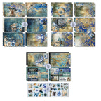 3Quarter Designs Grunged Baroque 6x4 Card Pack 3q-cc-grungedbaroque sheets