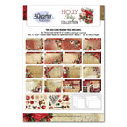 3Quarter Designs Holly Jolly 6x4 Card Pack 3q-cc-hollyjolly
