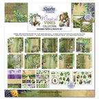 3Quarter Designs Magical Vines 12x12 Design Paper and Diecuts Set 3q-sc-magicalvines
