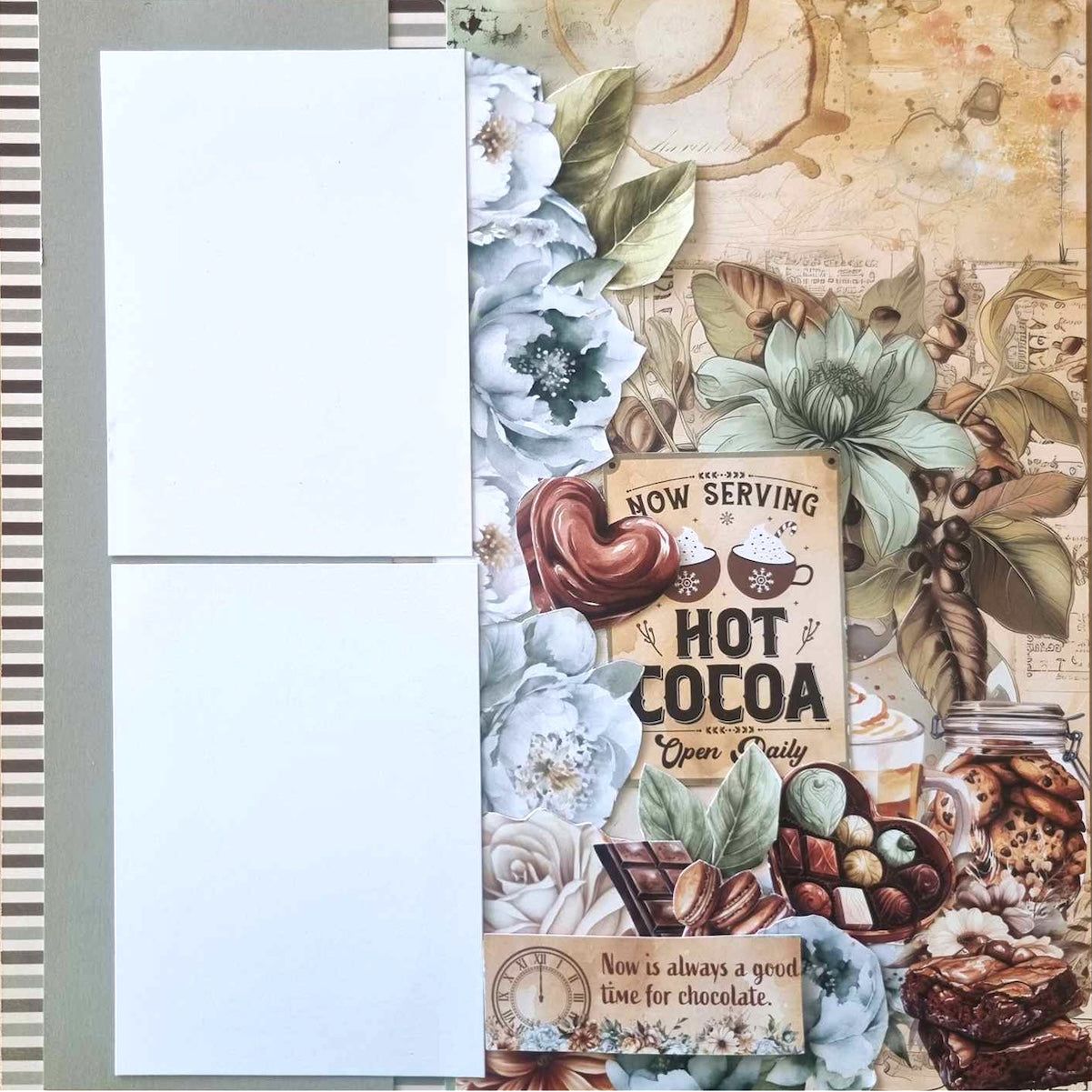 3Quarter Designs Mocha Fix Tuck N Play Cards 3q-tp-mochafix hot cocoa