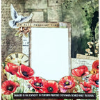 3Quarter Designs Never Forgotten 12x12 Paper And Diecuts 3q-sc-neverforgotten poppy
