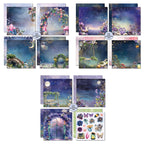 3Quarter Designs Night Garden 6x6 Paper Pack 3q-pp6-nightgarden pages