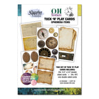 3Quarter Designs Oh Texture Tuck N Play Cards Ephemera 3q-tp-ohtexture
