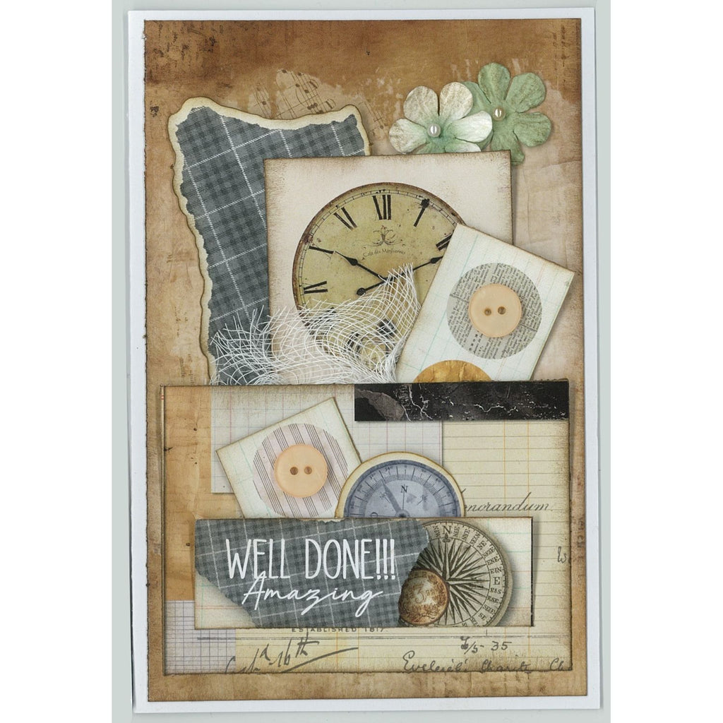 3Quarter Designs Paper Tales 6x4 Card Pack 3q-cc-papertales well done