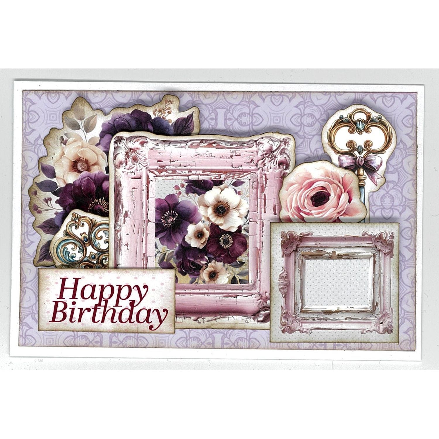 3Quarter Designs Petal Serenade 6x4 Card Pack 3q-cc-petalserenade birthday