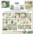 3Quarter Designs Pine Festivities 12x12 Designer Paper and Diecuts 3q-sc-pinefestivities
