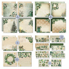 3Quarter Designs Pine Festivities 12x12 Designer Paper and Diecuts 3q-sc-pinefestivities contents inside