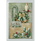 3Quarter Designs Pine Festivities 6x4 Card Pack 3q-cc-pinefestivities best wishes card