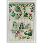 3Quarter Designs Pine Festivities 6x4 Card Pack 3q-cc-pinefestivities merry magic card ornaments