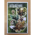 3Quarter Designs Punked Forest 6x4 Card Pack 3q-cc-punkedforest balloon