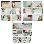 3Quarter Designs Silent Night 6x4 Card Pack 3q-cc-silentnight cardstock