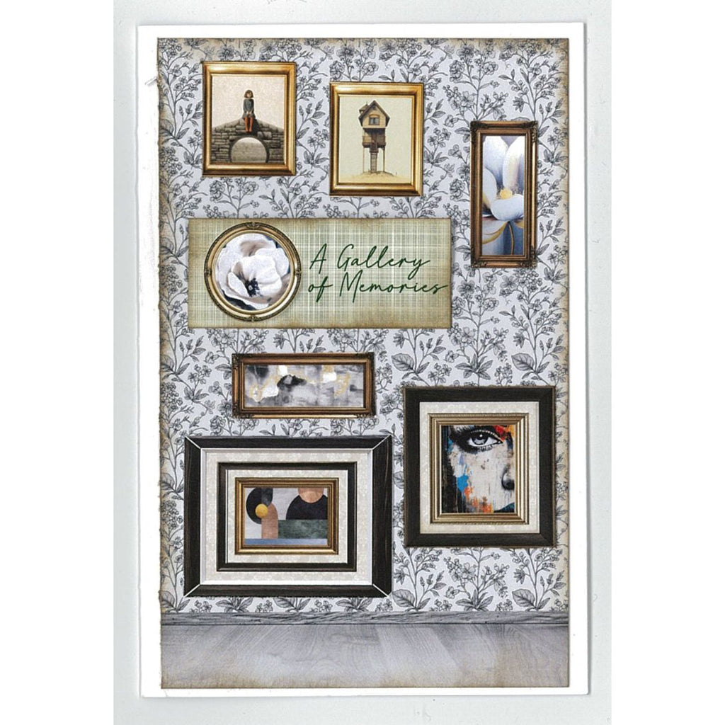 3Quarter Designs Timeless Gallery 6x4 Card Pack 3q-cc-timelessgallery pictures in frames a gallery of memories card 