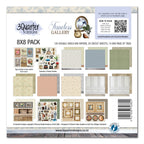 3Quarter Designs Timeless Gallery 8x8 Paper Pack and Diecuts 3q-pp8-timelessgallery